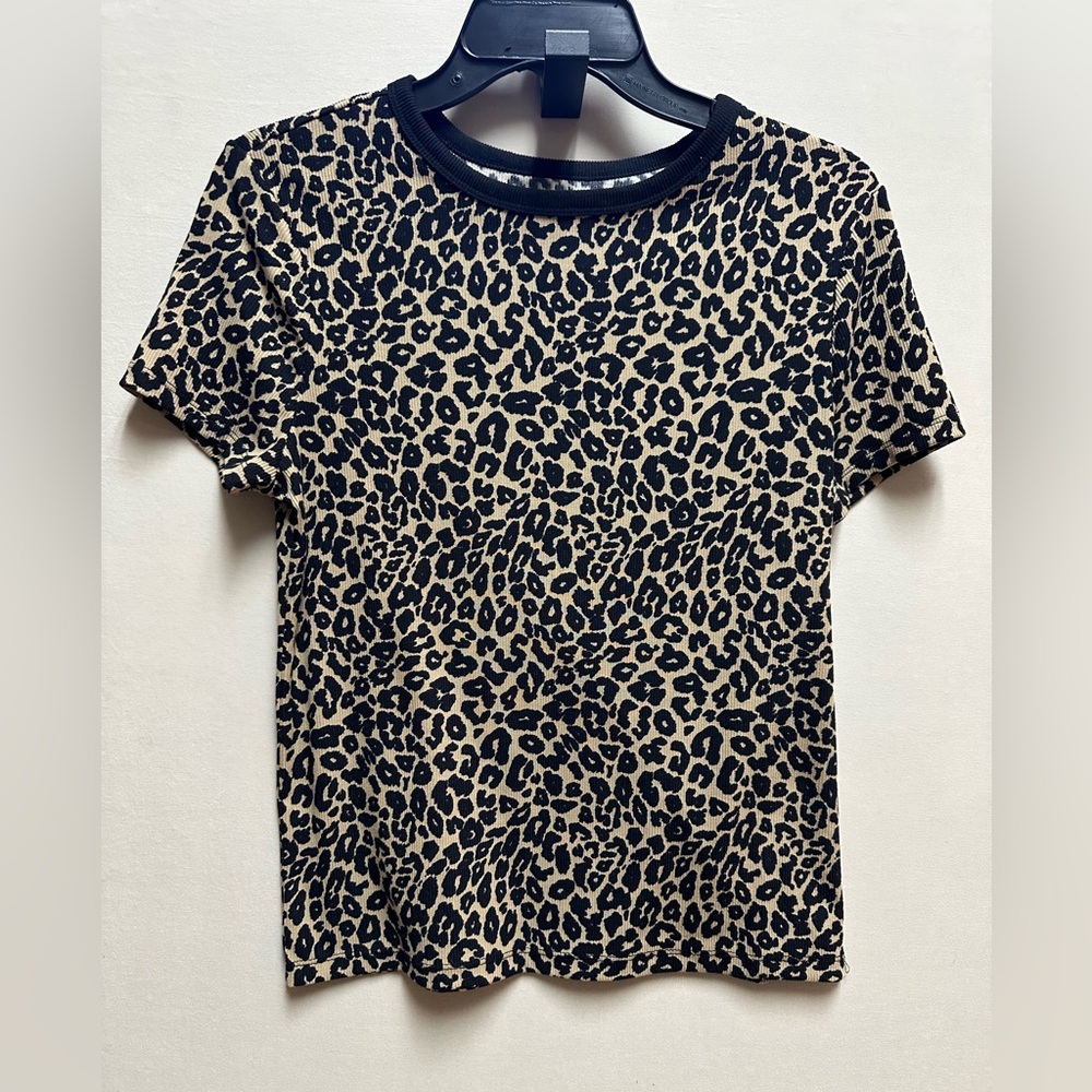 Junior cheetah top